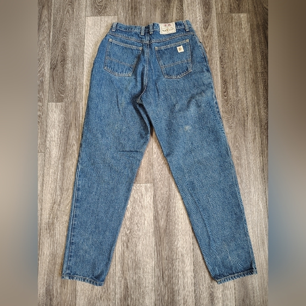 Vintage Cherokee Straight Leg Blue Jeans Size 12 - Picture 3 of 6